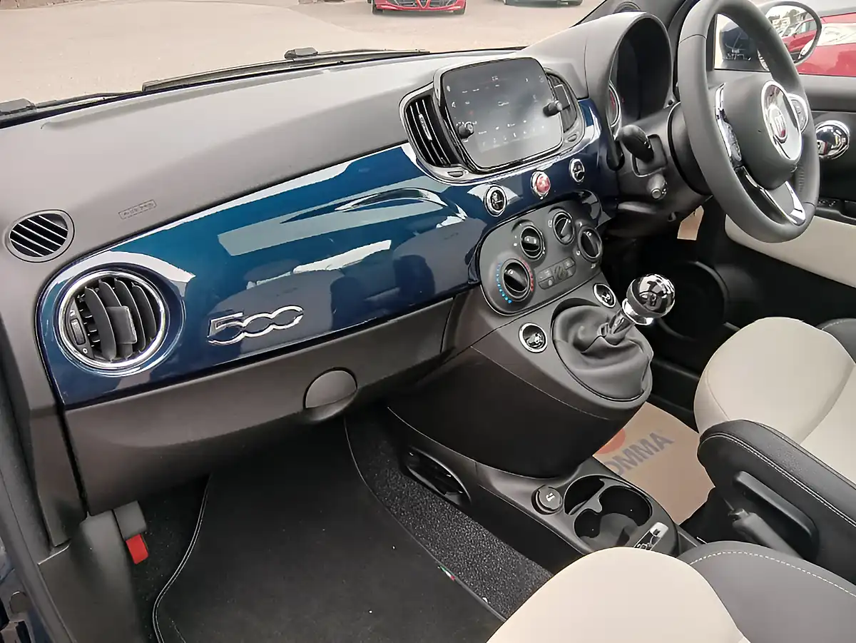 Used 2022 Fiat 500 Dolcevita Blue - Interior and Exterior details 20