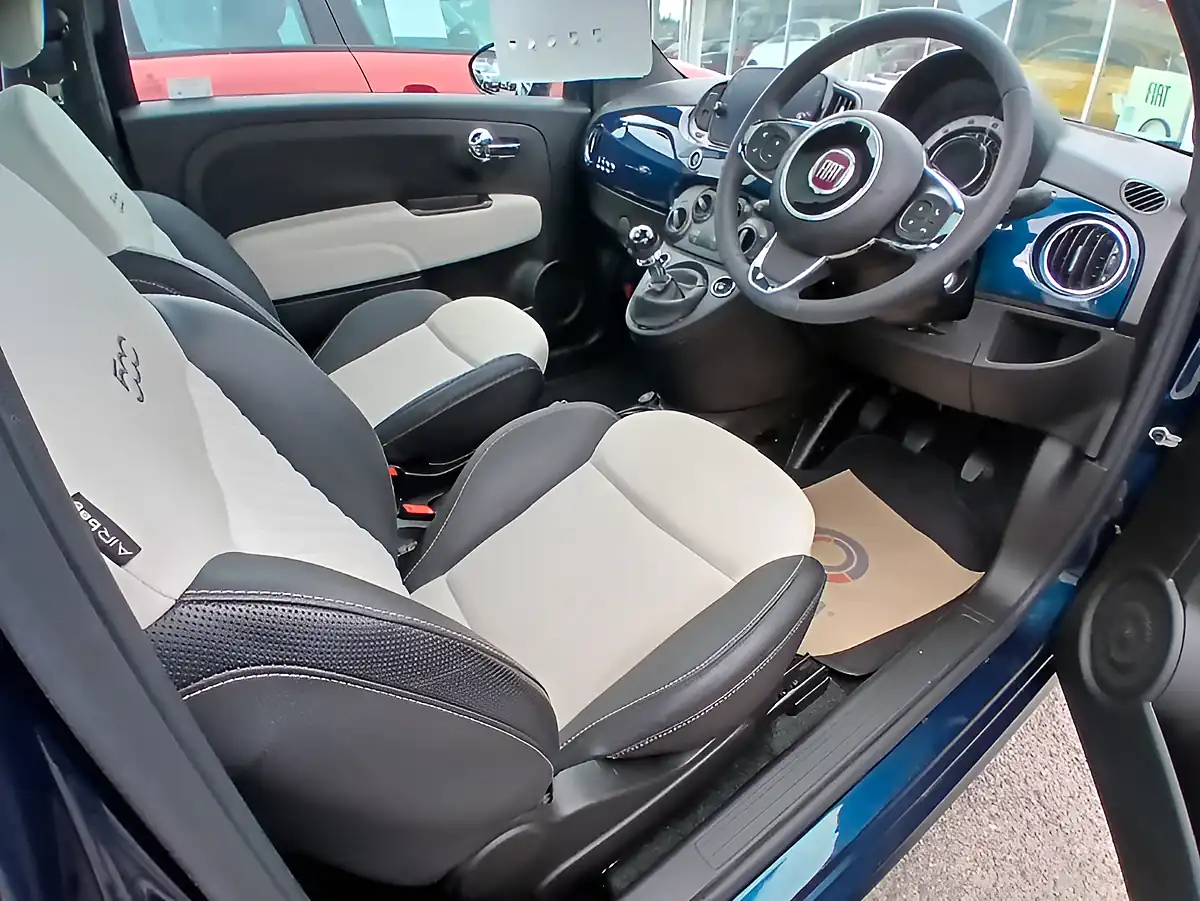 Used 2022 Fiat 500 Dolcevita Blue - Interior and Exterior details 7