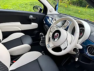 Used 2022 Fiat 500 Dolcevita Blue - Interior and Exterior details 2