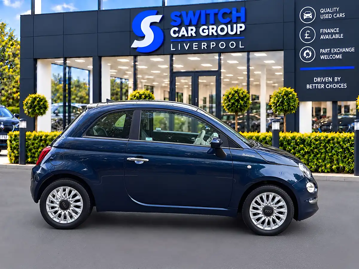 Used 2022 Fiat 500 Dolcevita Blue - Interior and Exterior details 4