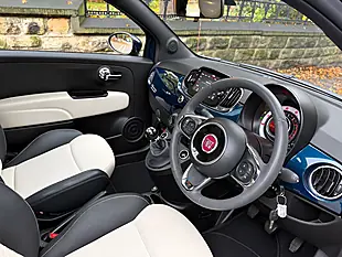 Used 2022 Fiat 500 Dolcevita Blue - Interior and Exterior details 2