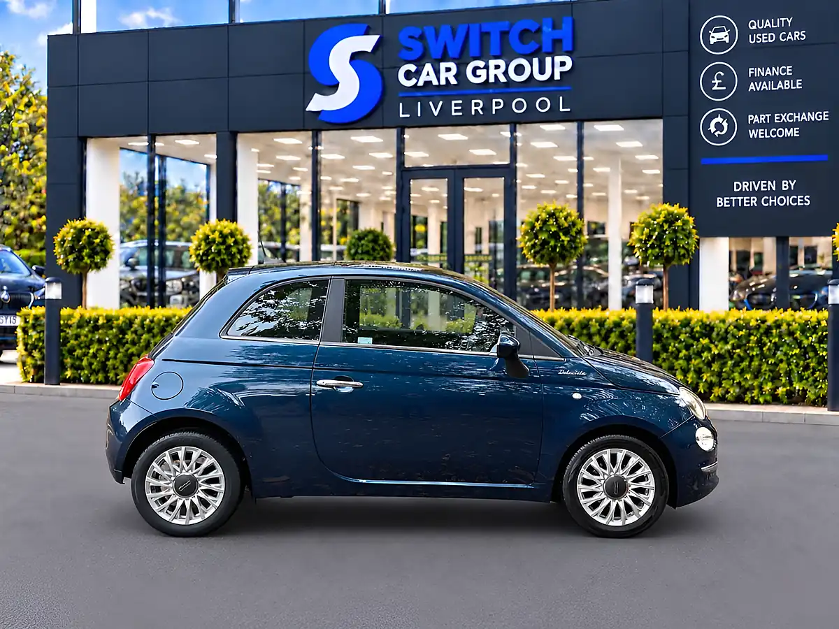 Used 2022 Fiat 500 Dolcevita Blue - Interior and Exterior details 4