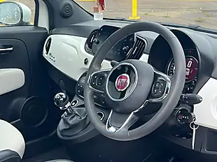 Used 2022 Fiat 500 Dolcevita Bossa Nova White - Interior and Exterior details 12