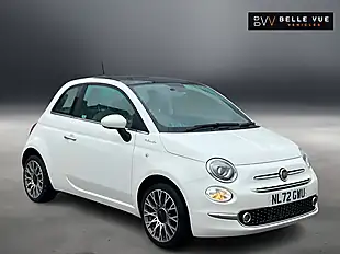 Used 2022 Fiat 500 Dolcevita Bossa Nova White - Interior and Exterior details 16