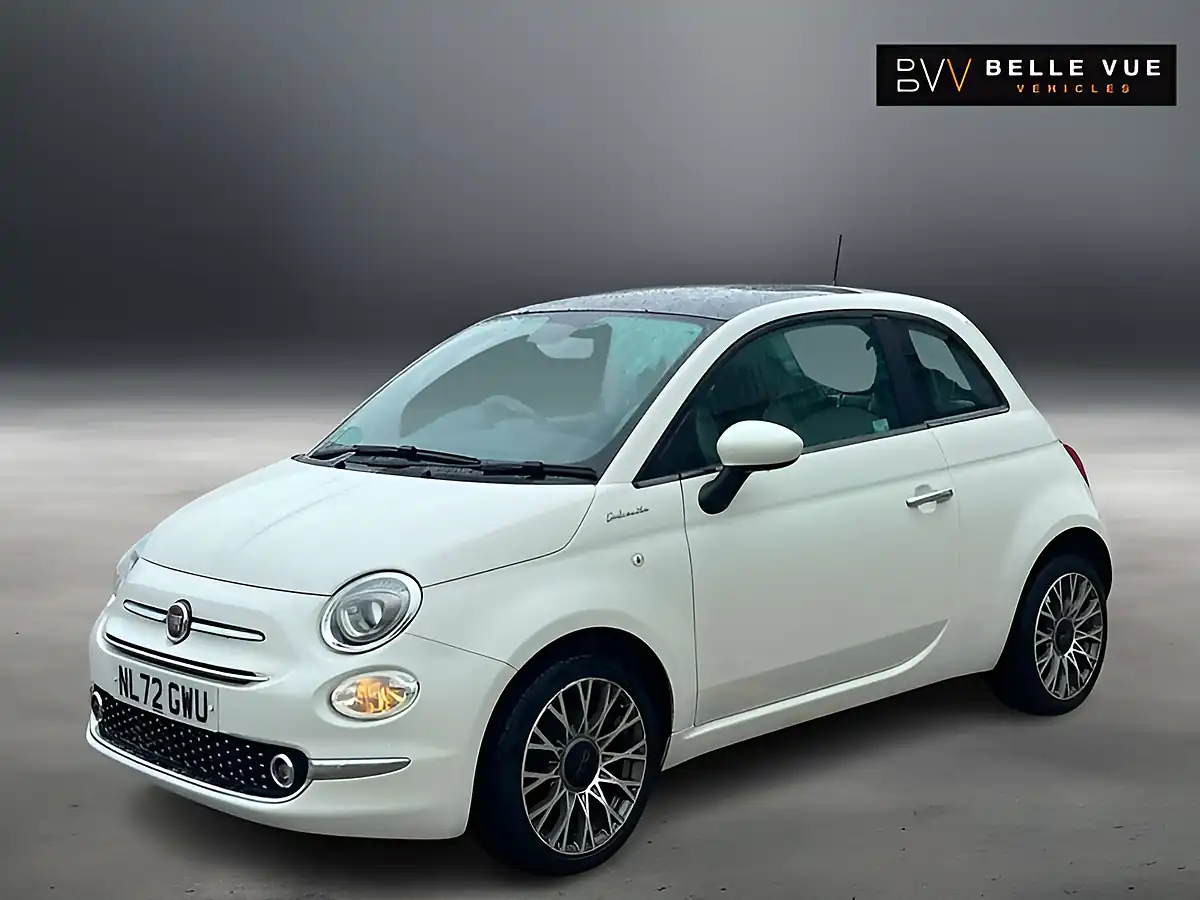 Used 2022 Fiat 500 Dolcevita Bossa Nova White - Interior and Exterior details 7