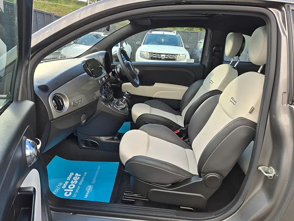 Used 2022 Fiat 500 Dolcevita Electroclash Grey - Interior and Exterior details 14