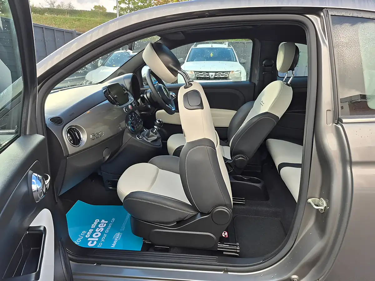 Used 2022 Fiat 500 Dolcevita Electroclash Grey - Interior and Exterior details 15