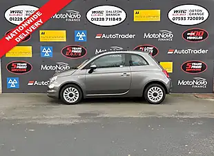 Used 2022 Fiat 500 Dolcevita Electroclash Grey - Interior and Exterior details 2