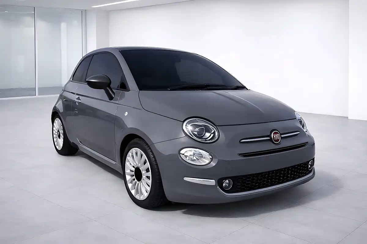 Used 2022 Fiat 500 Dolcevita Grey - Front View
