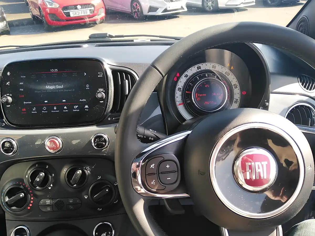 Used 2022 Fiat 500 Dolcevita Grey - Interior and Exterior details 12
