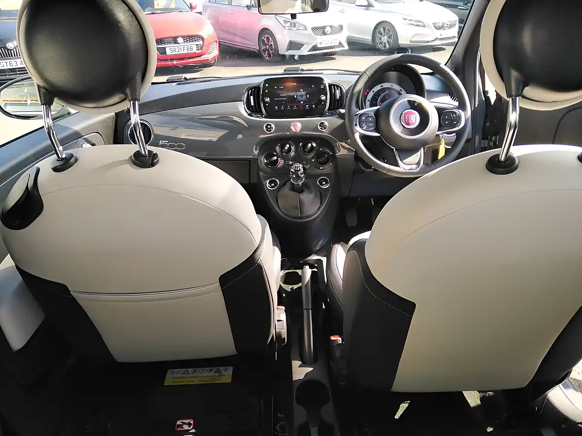 Used 2022 Fiat 500 Dolcevita Grey - Interior and Exterior details 9