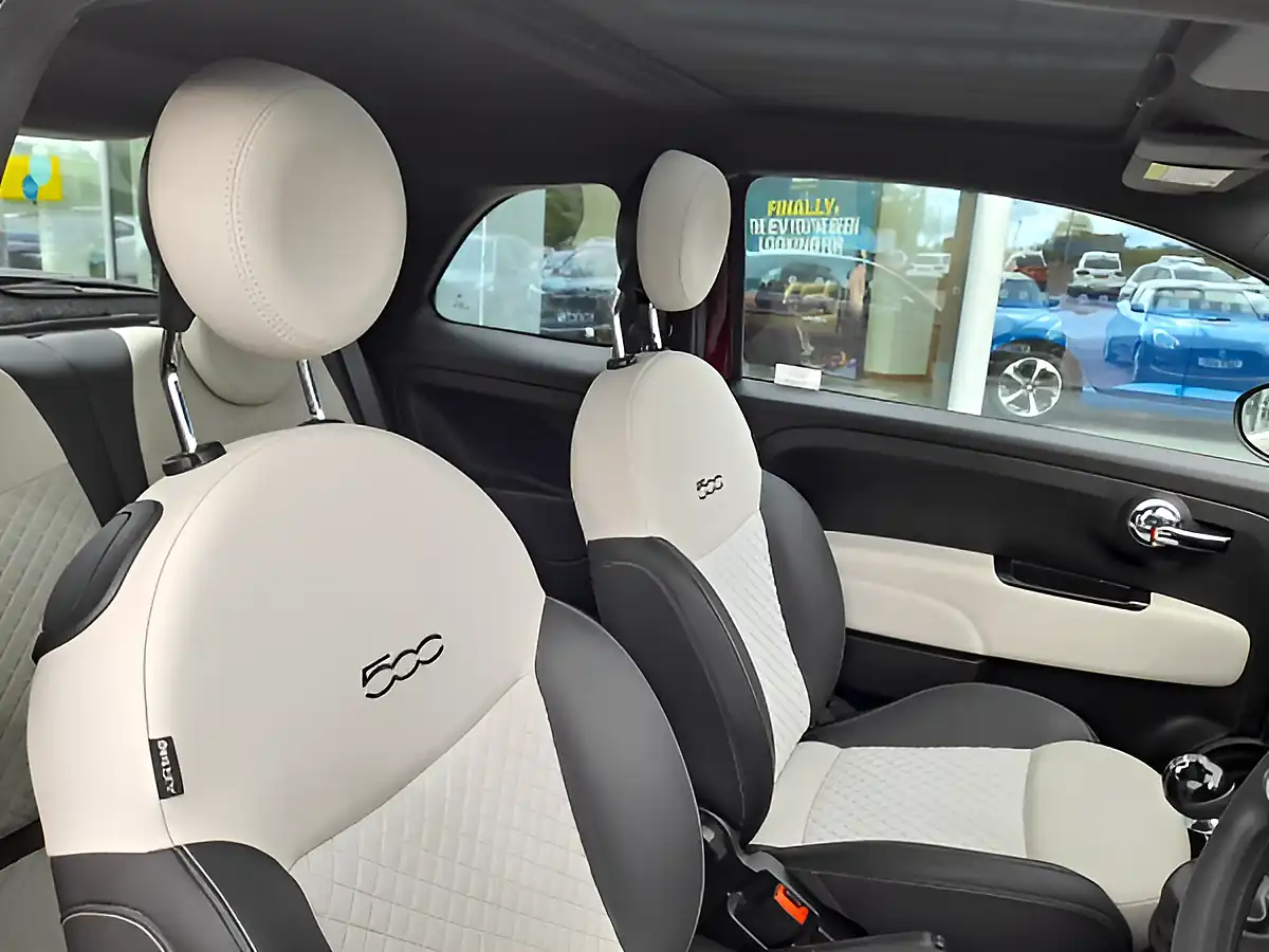 Used 2022 Fiat 500 Dolcevita (part Leather) Red - Interior and Exterior details 12