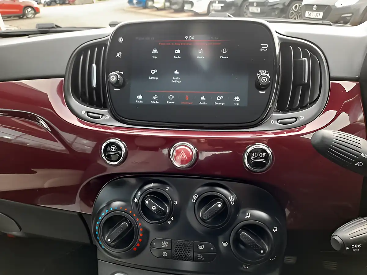 Used 2022 Fiat 500 Dolcevita (part Leather) Red - Interior and Exterior details 18