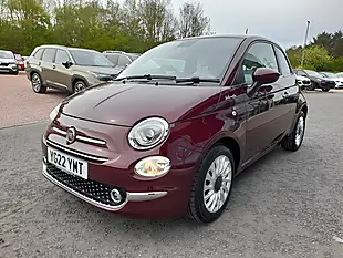 Used 2022 Fiat 500 Dolcevita (part Leather) Red - Interior and Exterior details 3