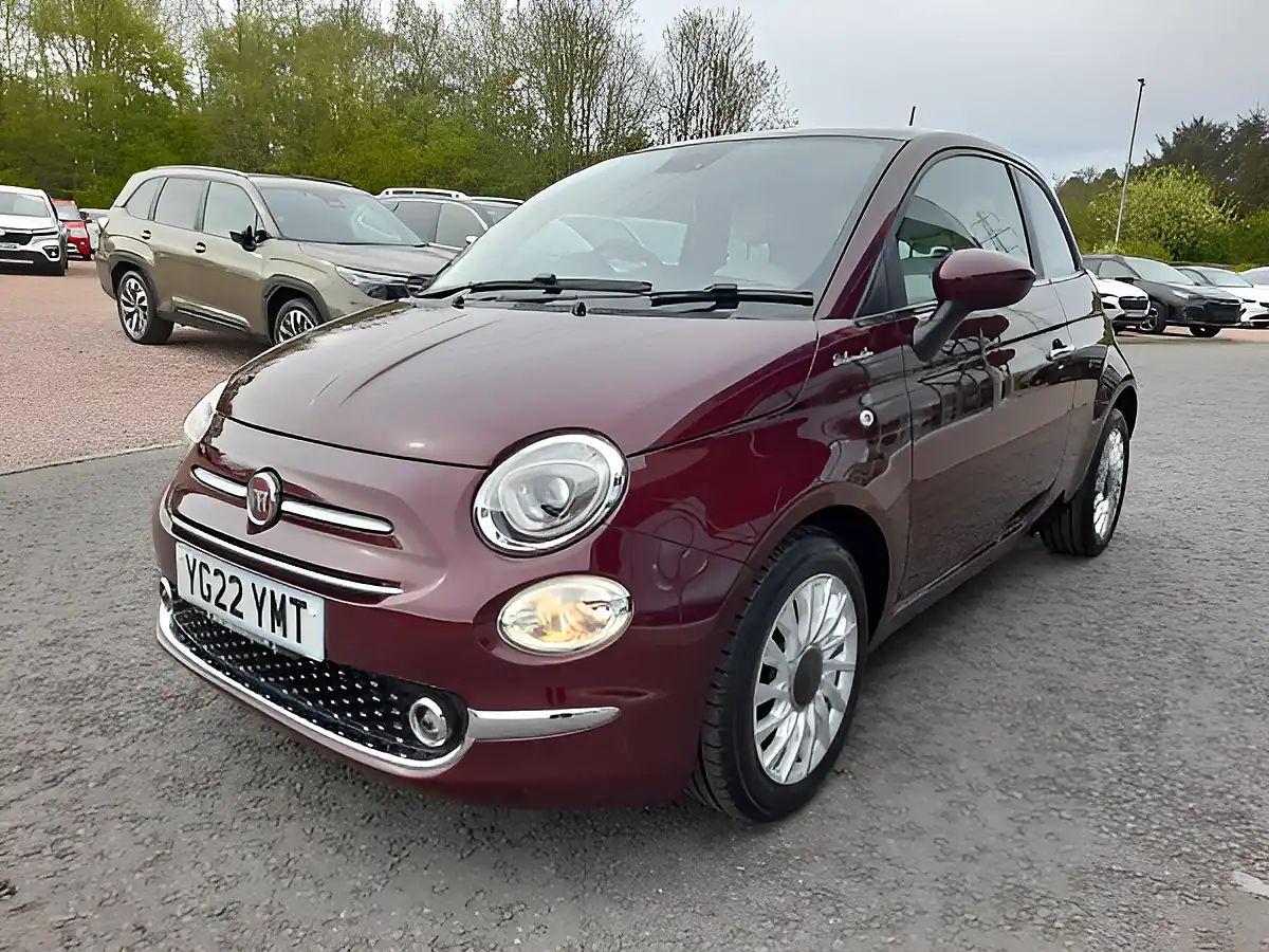 Used 2022 Fiat 500 Dolcevita (part Leather) Red - Interior and Exterior details 3