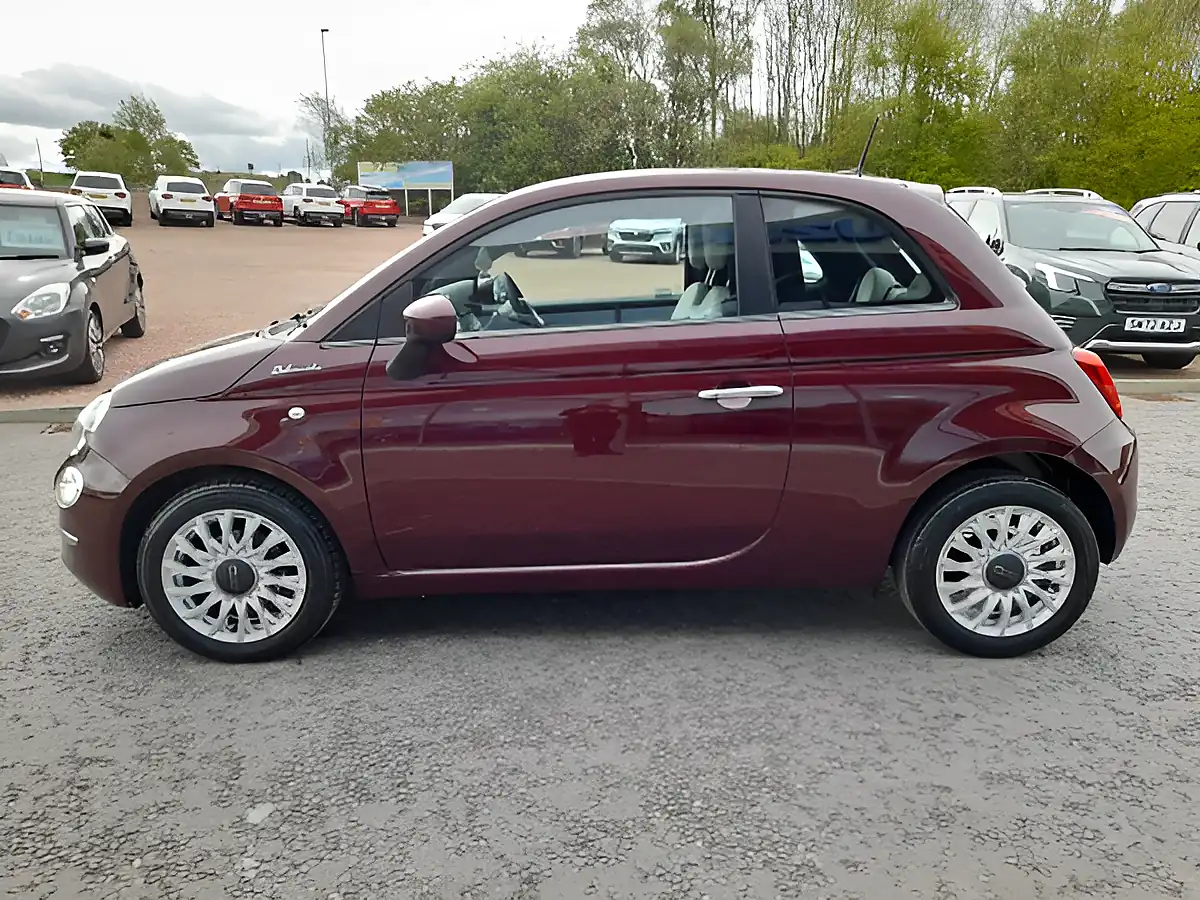 Used 2022 Fiat 500 Dolcevita (part Leather) Red - Interior and Exterior details 4