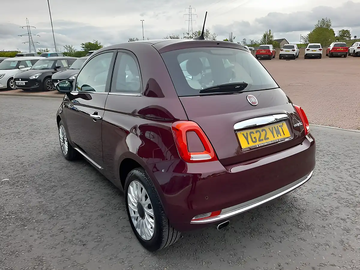 Used 2022 Fiat 500 Dolcevita (part Leather) Red - Interior and Exterior details 5