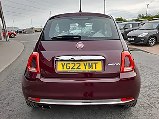 Used 2022 Fiat 500 Dolcevita (part Leather) Red - Interior and Exterior details 6