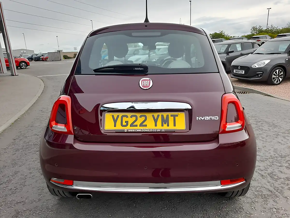 Used 2022 Fiat 500 Dolcevita (part Leather) Red - Interior and Exterior details 6