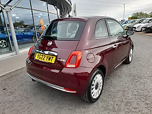 Used 2022 Fiat 500 Dolcevita (part Leather) Red - Interior and Exterior details 8