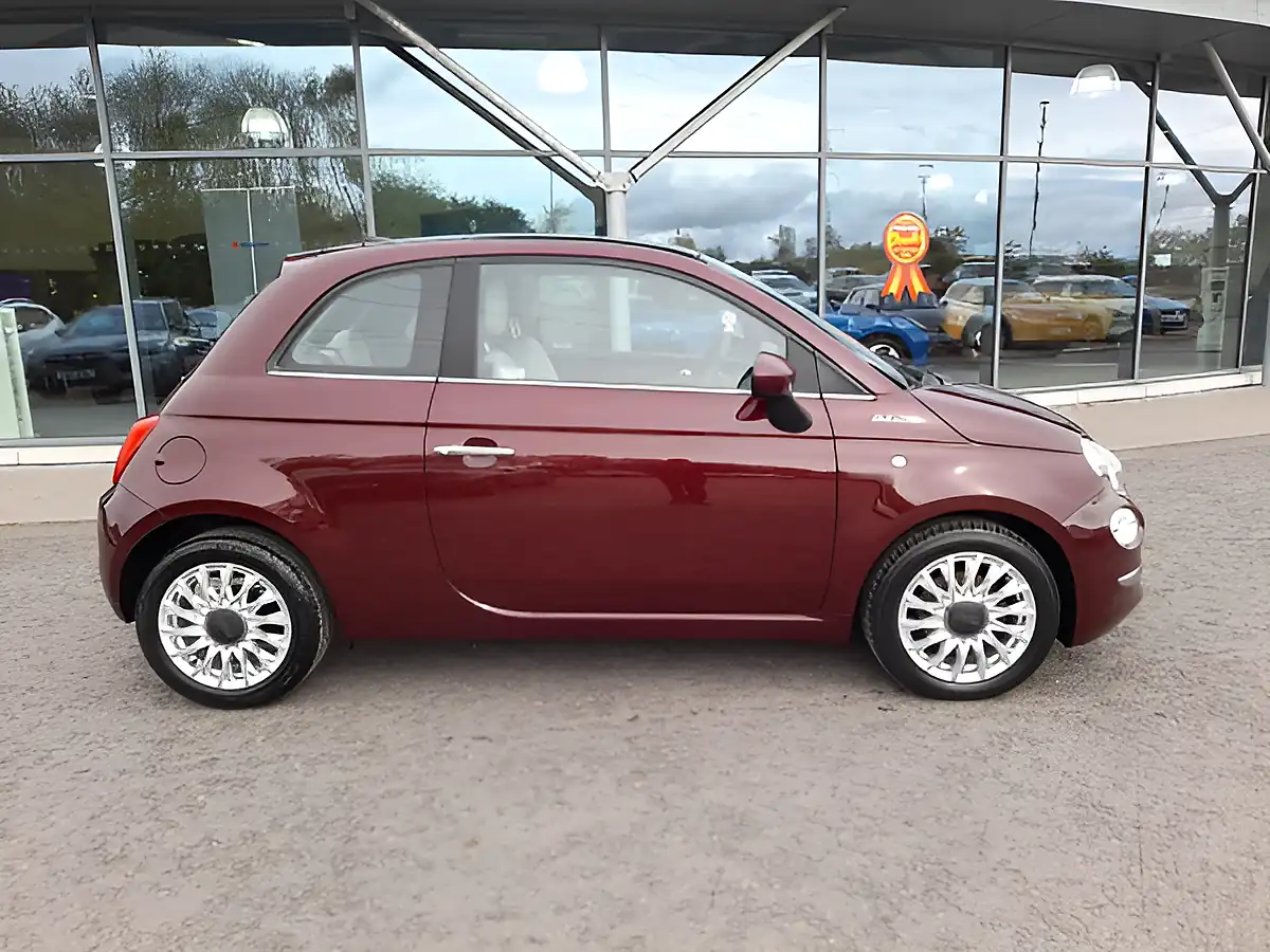 Used 2022 Fiat 500 Dolcevita (part Leather) Red - Interior and Exterior details 9