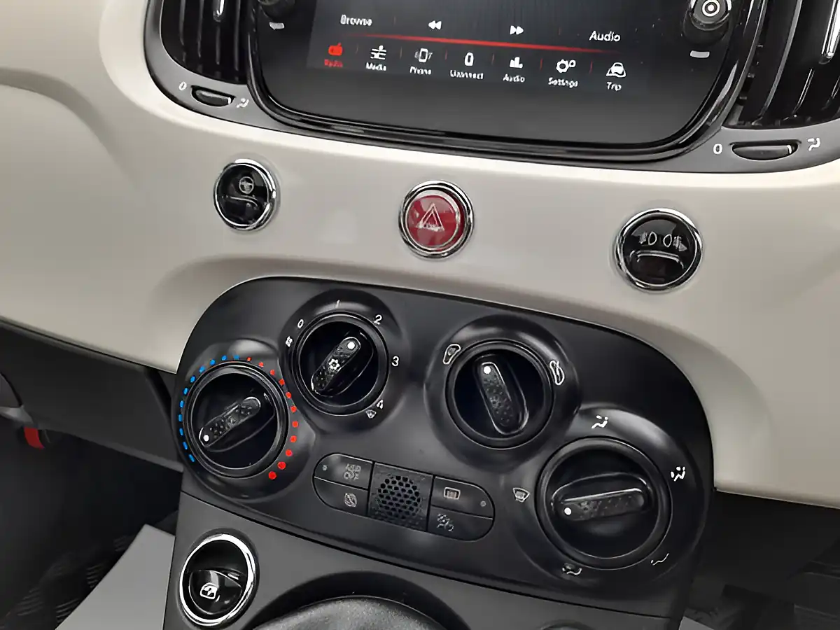 Used 2022 Fiat 500 Dolcevita (part Leather) White - Interior and Exterior details 14