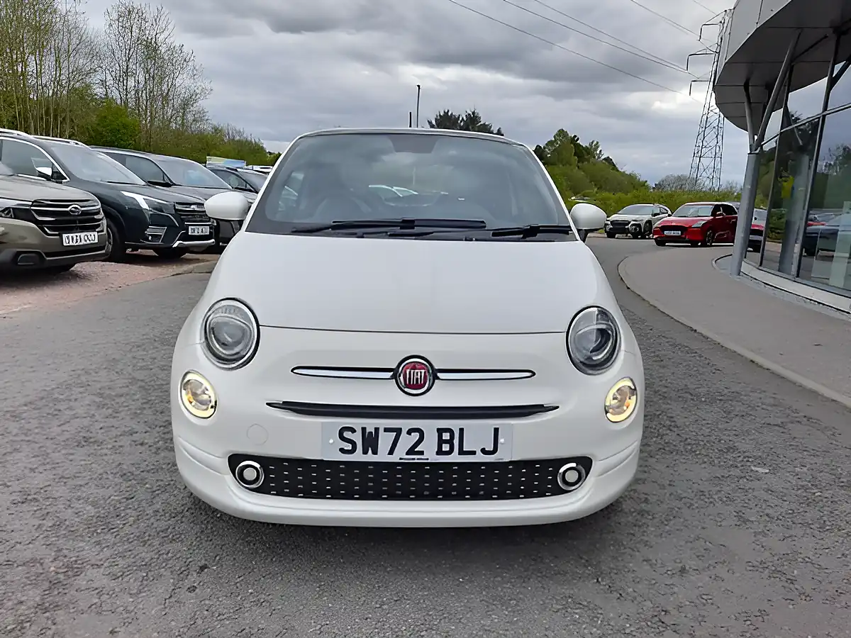 Used 2022 Fiat 500 Dolcevita (part Leather) White - Interior and Exterior details 2