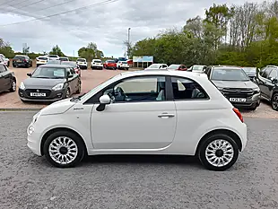 Used 2022 Fiat 500 Dolcevita (part Leather) White - Interior and Exterior details 4