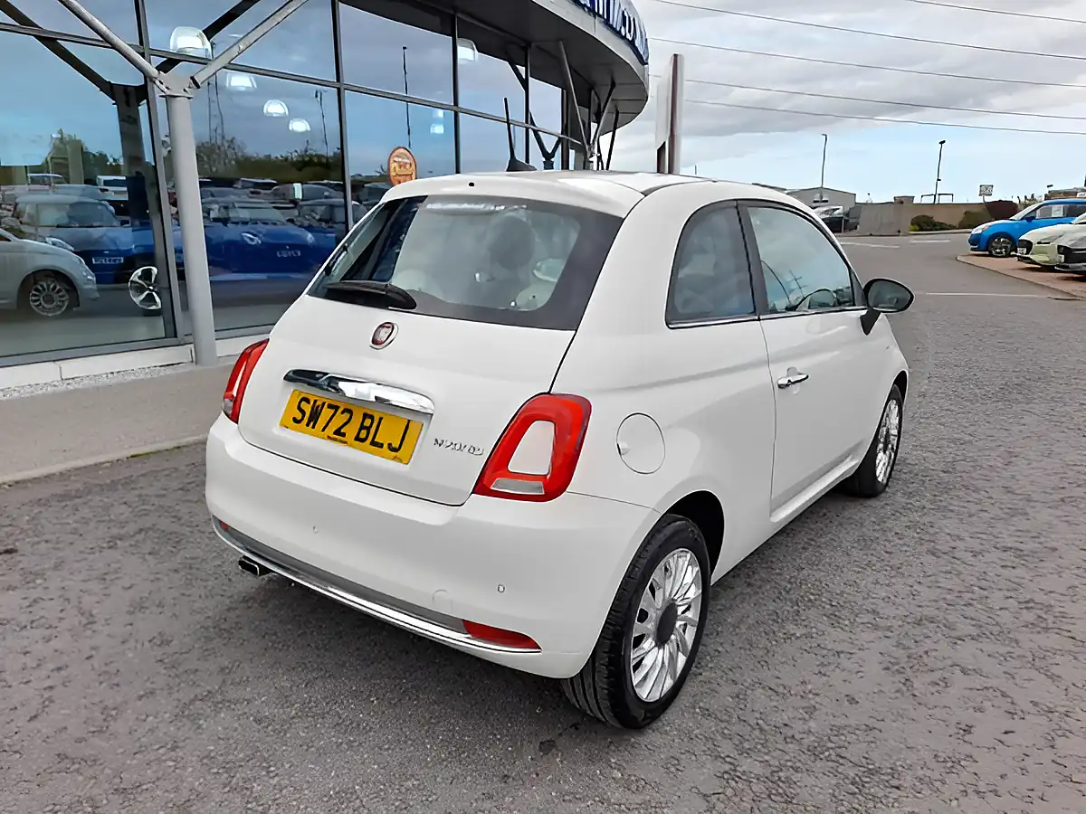 Used 2022 Fiat 500 Dolcevita (part Leather) White - Interior and Exterior details 8