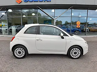 Used 2022 Fiat 500 Dolcevita (part Leather) White - Interior and Exterior details 9