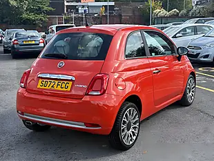 Used 2022 Fiat 500 Dolcevita Plus Red - Interior and Exterior details 10