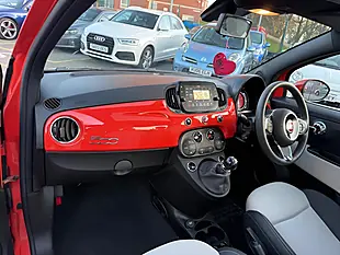 Used 2022 Fiat 500 Dolcevita Plus Red - Interior and Exterior details 13