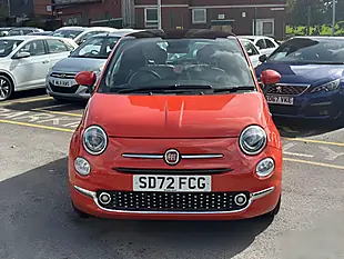 Used 2022 Fiat 500 Dolcevita Plus Red - Interior and Exterior details 2