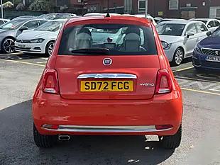 Used 2022 Fiat 500 Dolcevita Plus Red - Interior and Exterior details 8