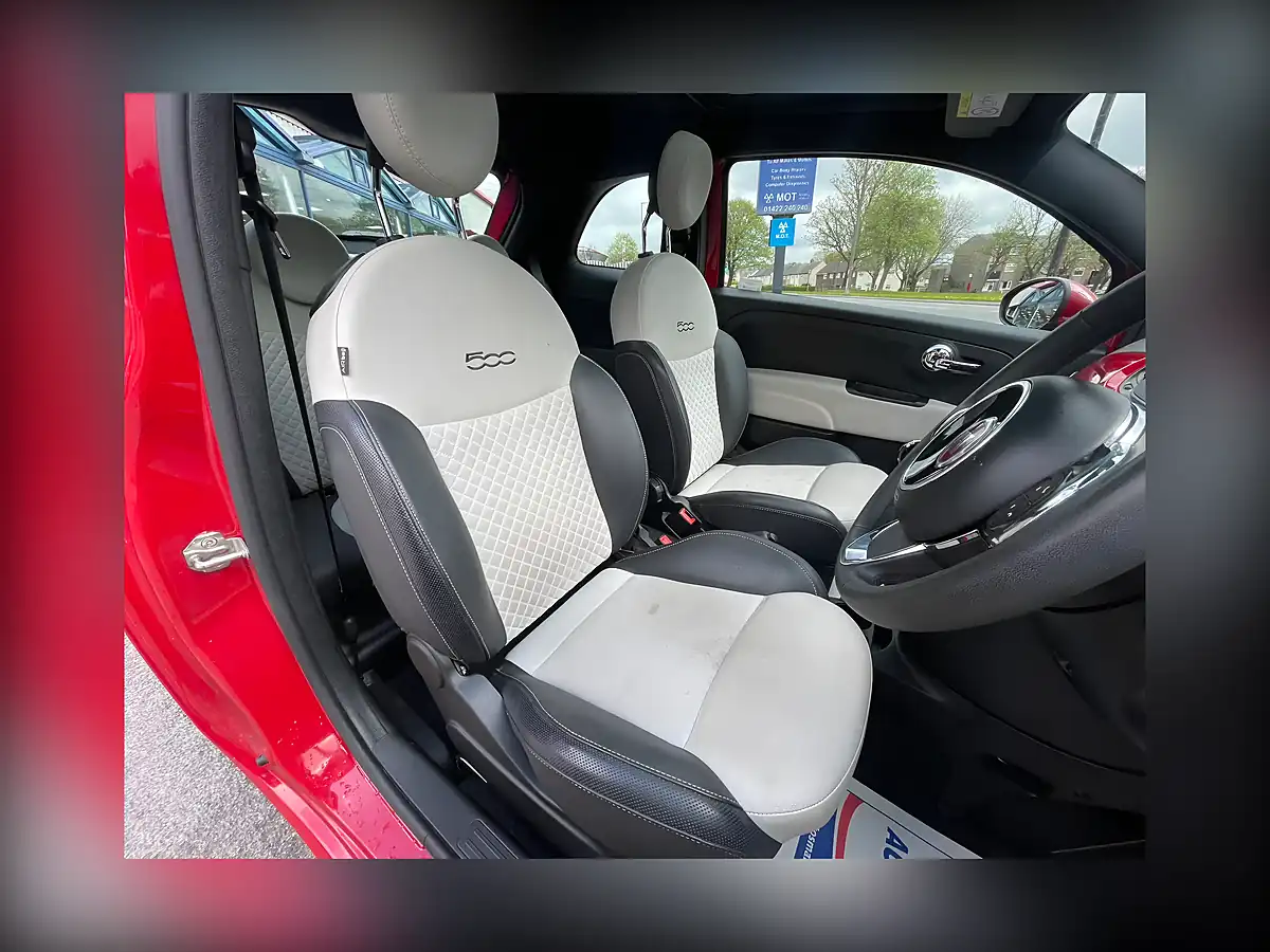 Used 2022 Fiat 500 Dolcevita Red - Interior and Exterior details 13