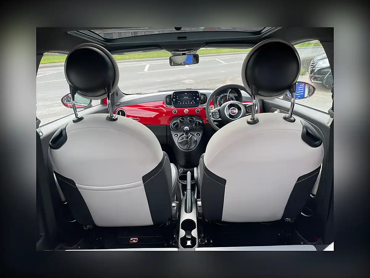Used 2022 Fiat 500 Dolcevita Red - Interior and Exterior details 15