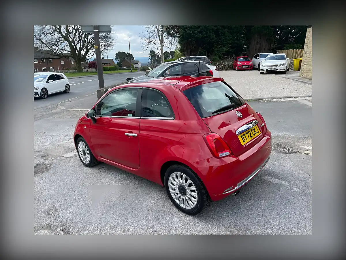 Used 2022 Fiat 500 Dolcevita Red - Interior and Exterior details 5