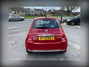 Used 2022 Fiat 500 Dolcevita Red - Interior and Exterior details 6