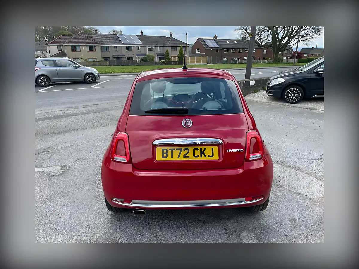 Used 2022 Fiat 500 Dolcevita Red - Interior and Exterior details 6