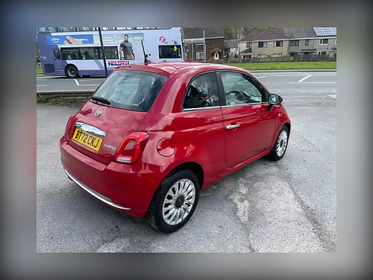 Used 2022 Fiat 500 Dolcevita Red - Interior and Exterior details 7
