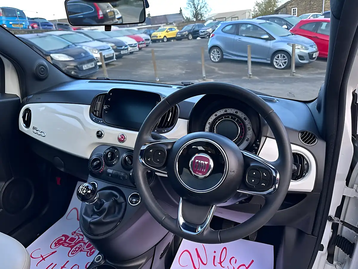 Used 2022 Fiat 500 Dolcevita White - Interior and Exterior details 11