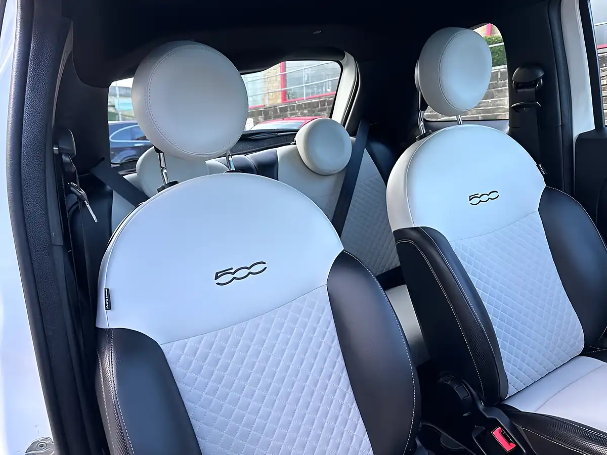 Used 2022 Fiat 500 Dolcevita White - Interior and Exterior details 12