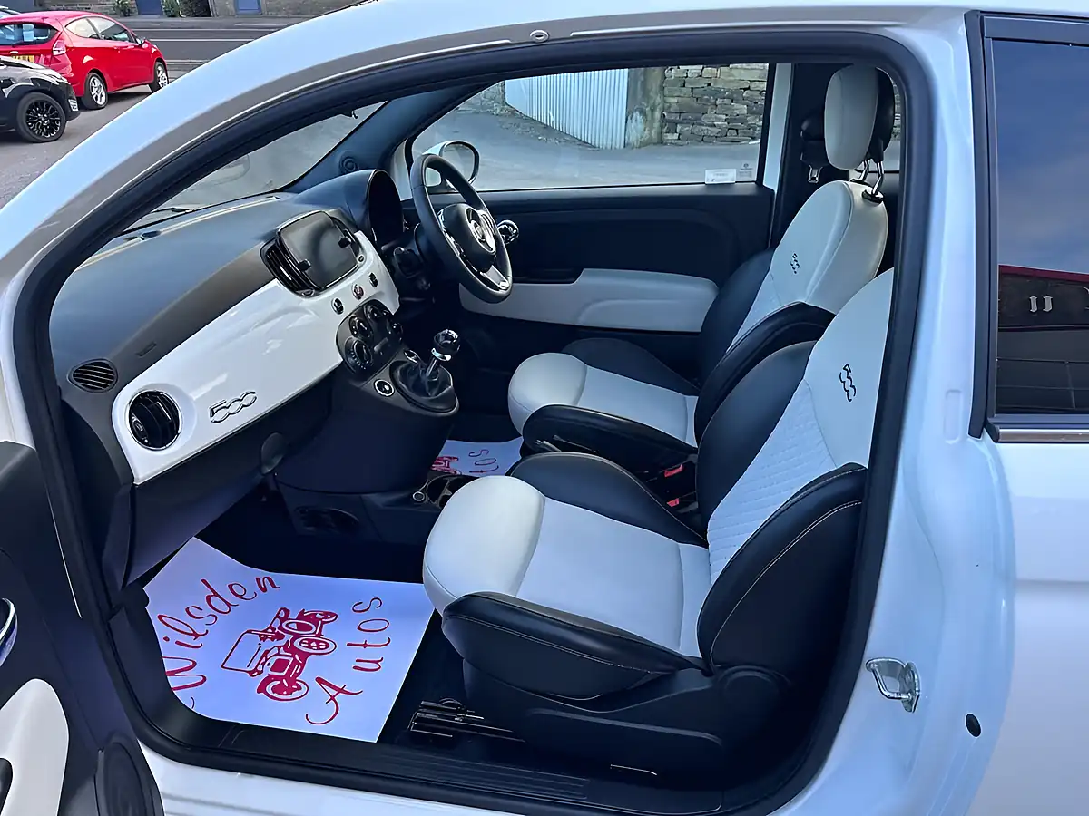 Used 2022 Fiat 500 Dolcevita White - Interior and Exterior details 14