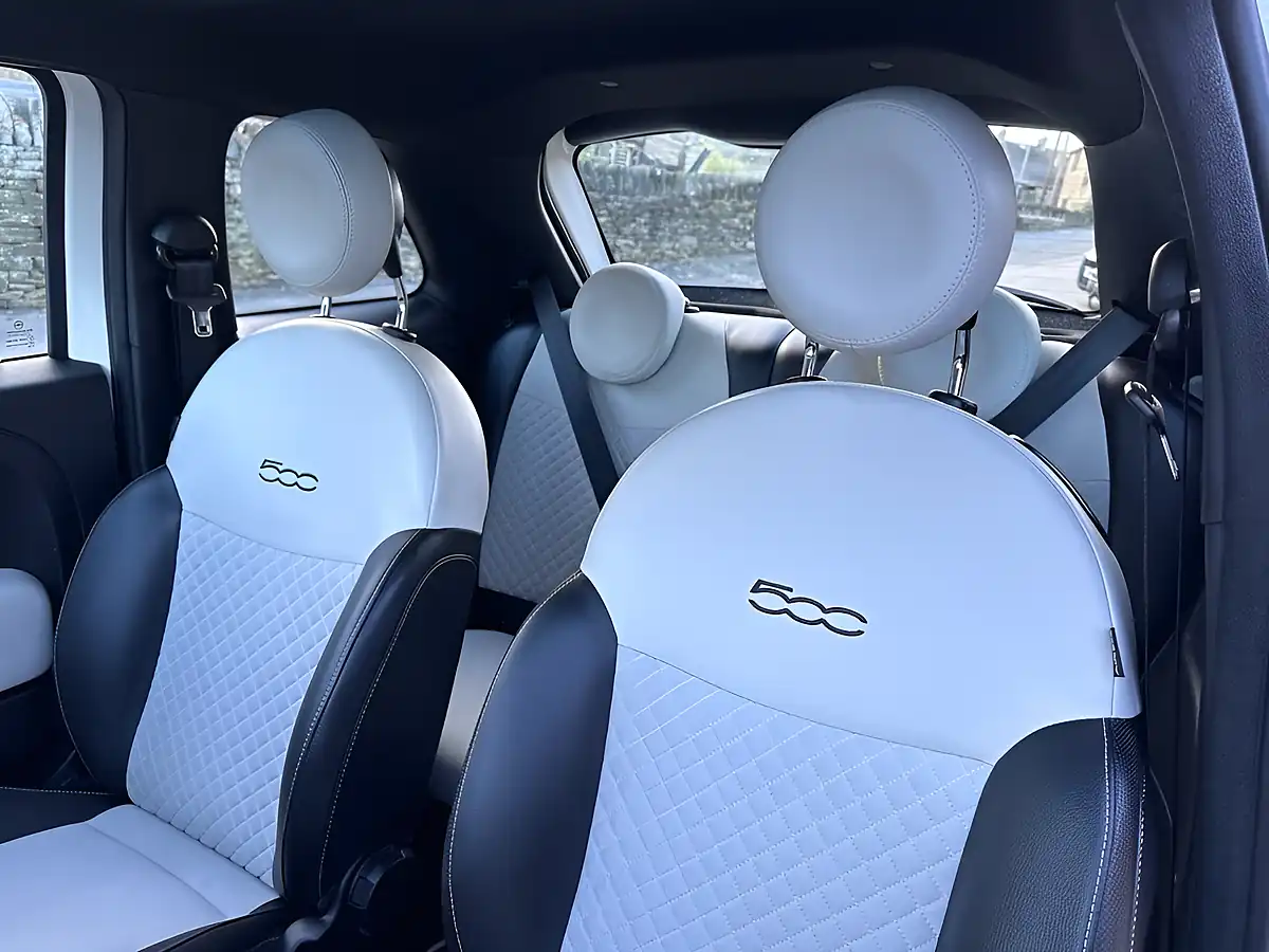 Used 2022 Fiat 500 Dolcevita White - Interior and Exterior details 16