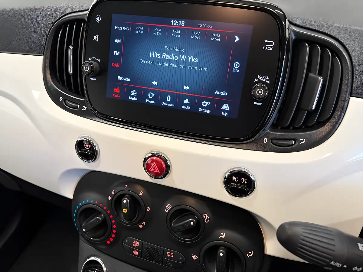 Used 2022 Fiat 500 Dolcevita White - Interior and Exterior details 16