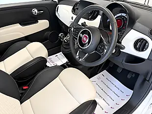 Used 2022 Fiat 500 Dolcevita White - Interior and Exterior details 18
