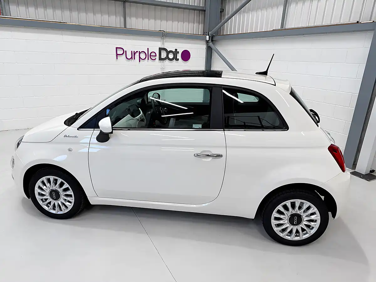 Used 2022 Fiat 500 Dolcevita White - Interior and Exterior details 3