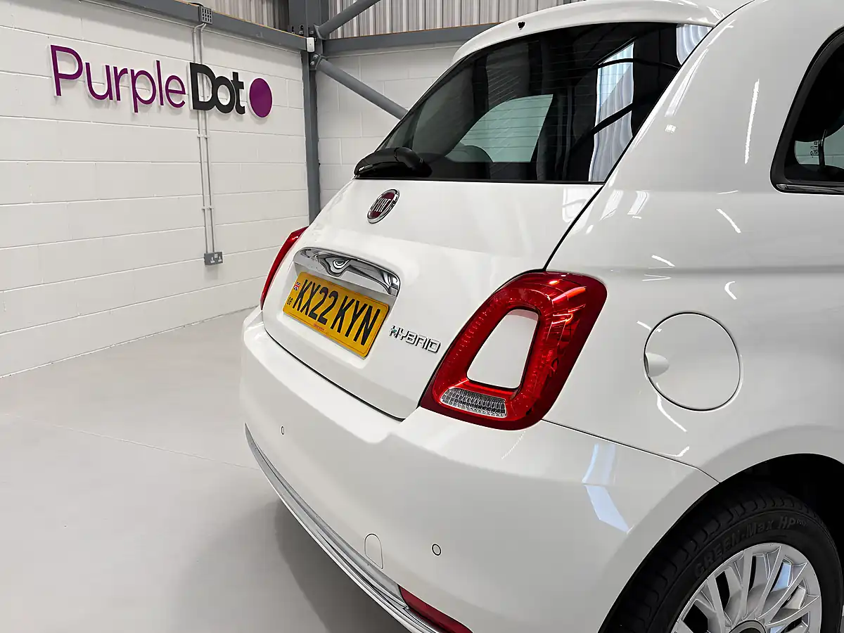Used 2022 Fiat 500 Dolcevita White - Interior and Exterior details 6