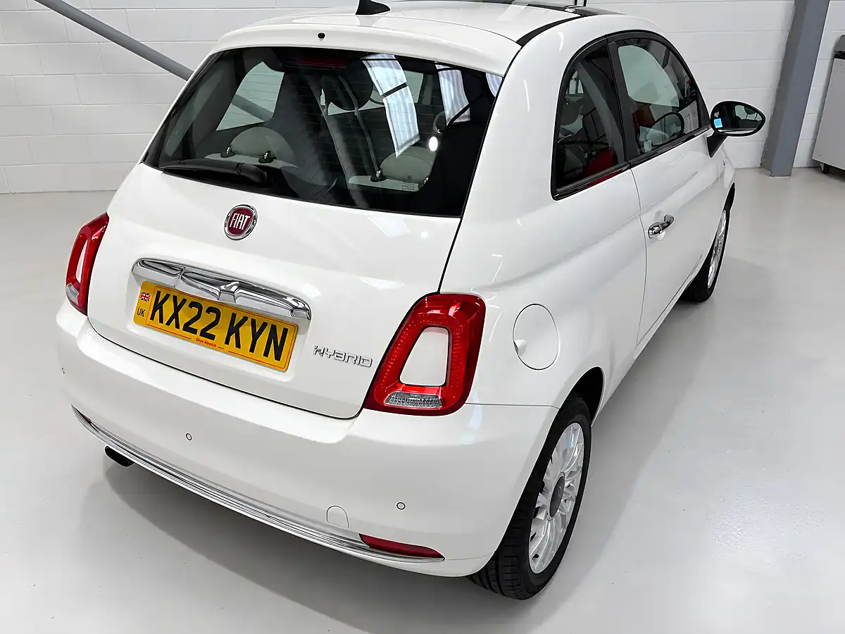 Used 2022 Fiat 500 Dolcevita White - Interior and Exterior details 7