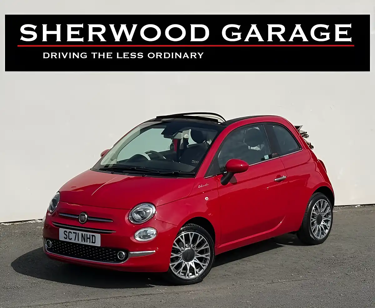 Used 2022 Fiat 500c Dolcevita Plus Red - Front View